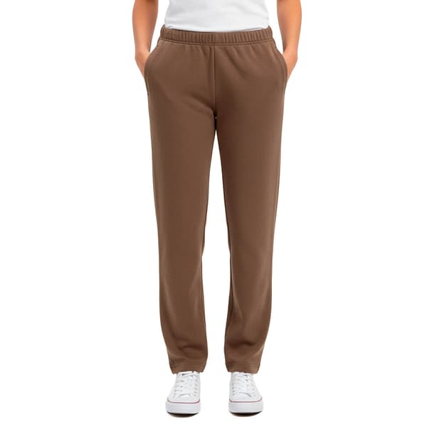 Womens Hasting & Smith Solid Fleece Lined Pocket Pants - Short