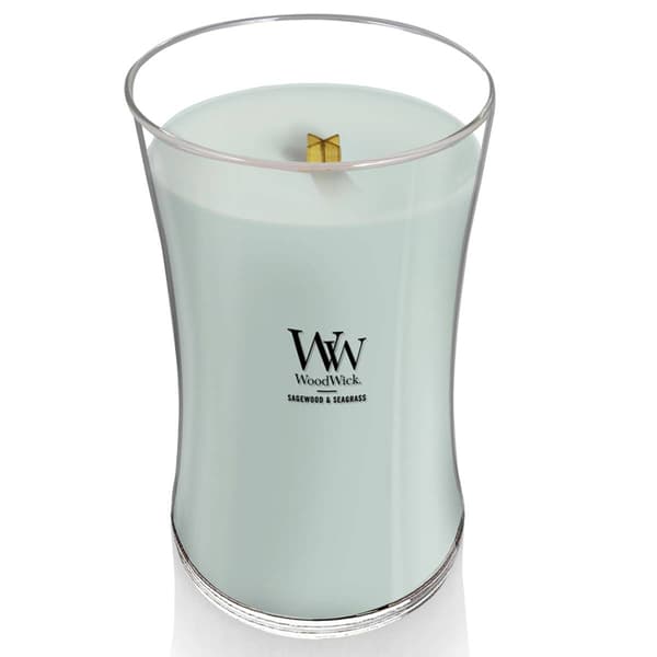 WoodWick® Sagewood/Seagrass Large 21.5oz. Jar Candle