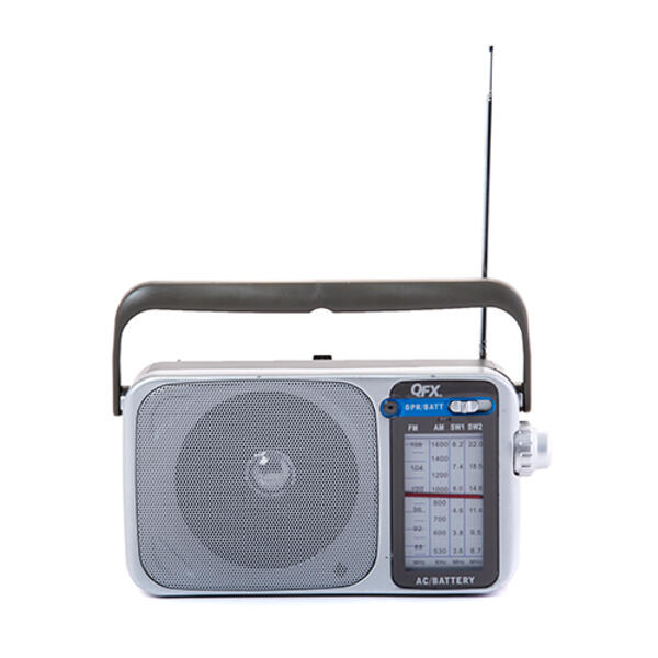 QFX AM/FM Radio with High Power Speaker - image 