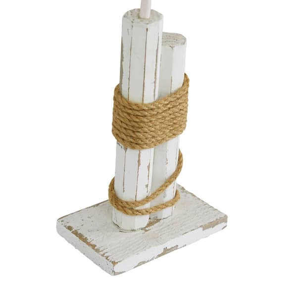 9th & Pike&#174; Coastal Wood And Jute Seabird Sculpture