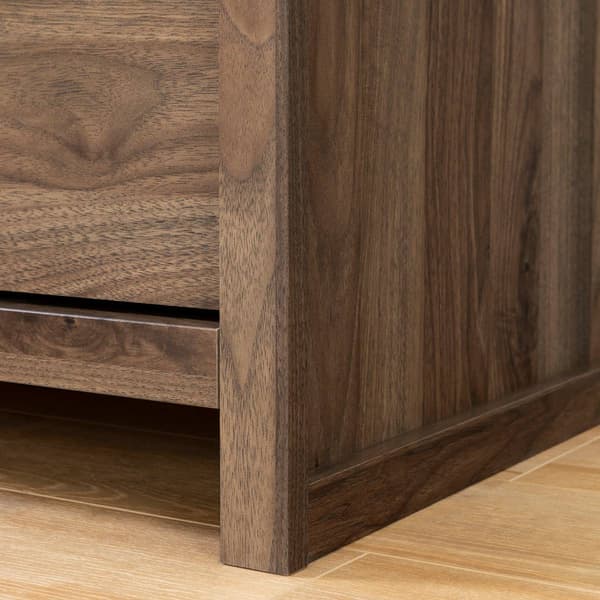 South Shore Tao Natural Walnut 5-Drawer Chest