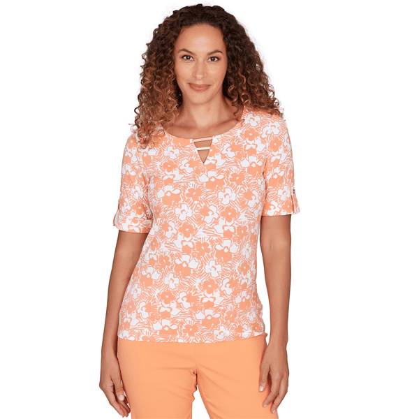 Womens Heart''s of Palm All Sun And Games Printed Stretch Jersey