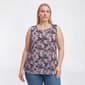 Plus Size Preswick & Moore(R) Sleeveless Ditsy Floral Rings Blouse - image 1