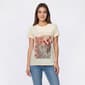 Womens Bare Your Soul By Sweet Soul Floral Inspired Tee - image 1