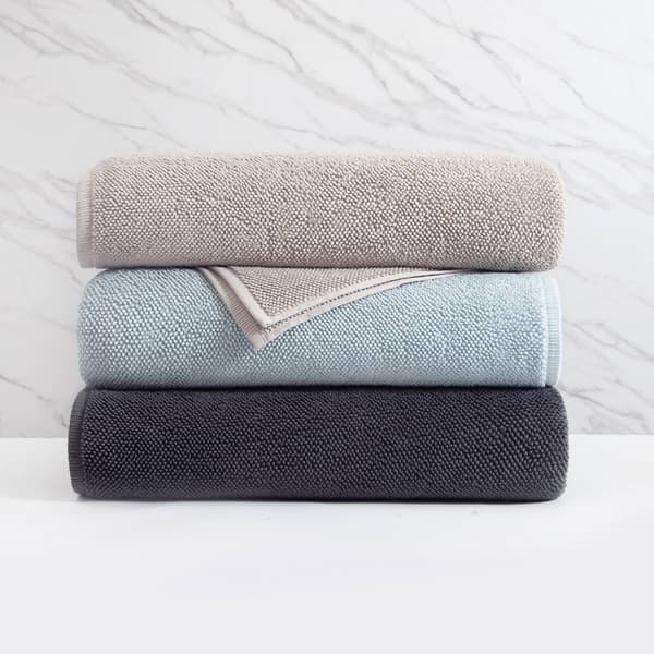 Cassadecor Venice Textured Bath Towel Collection