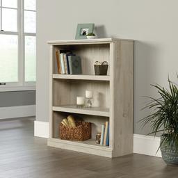 Sauder Select Collection 3 Shelf Bookcase - Chalked Chestnut