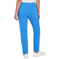 Womens Hearts of Palm Embraceable Blue Casual Ankle Pants - image 2