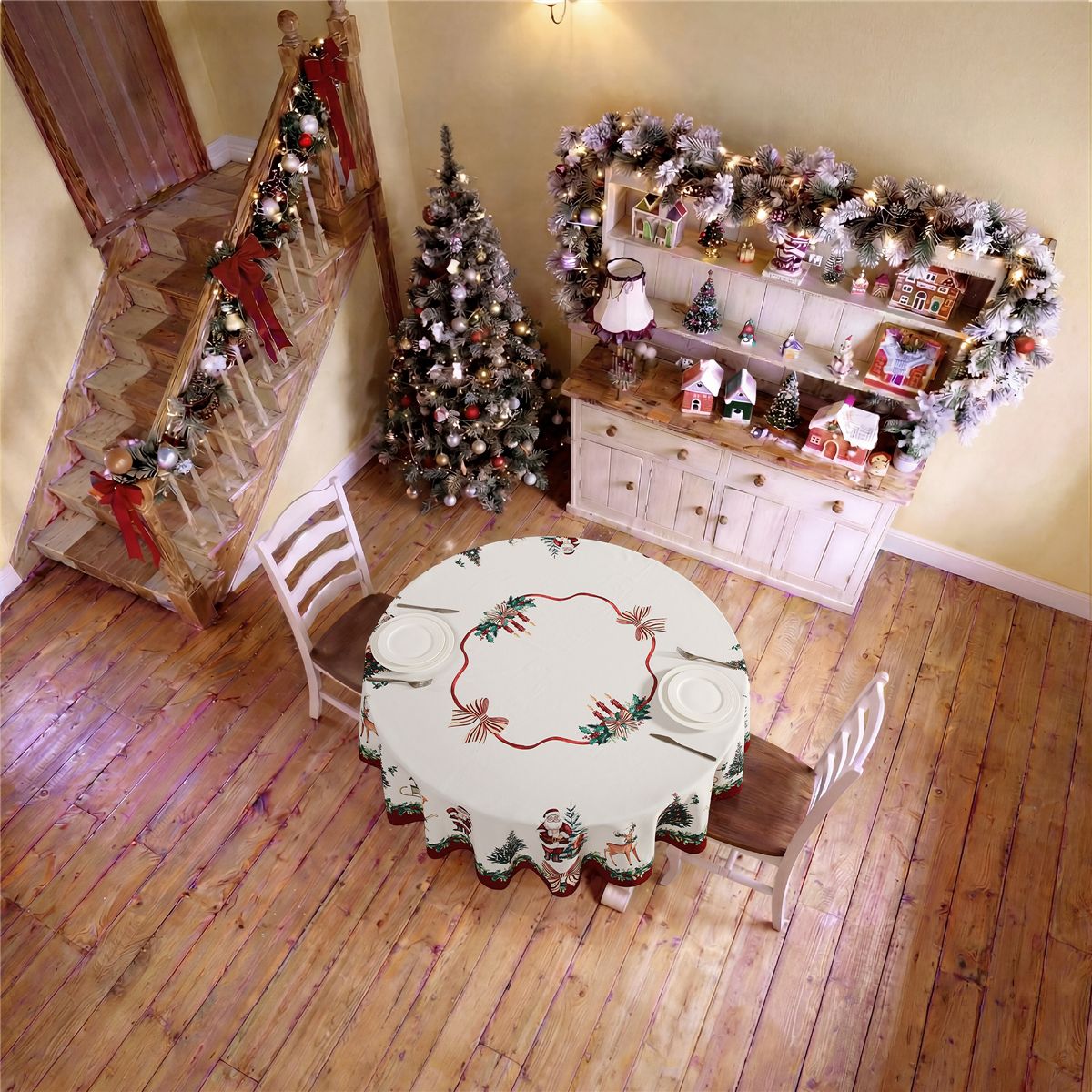 Avanti Heirloom Noel Tablecloth