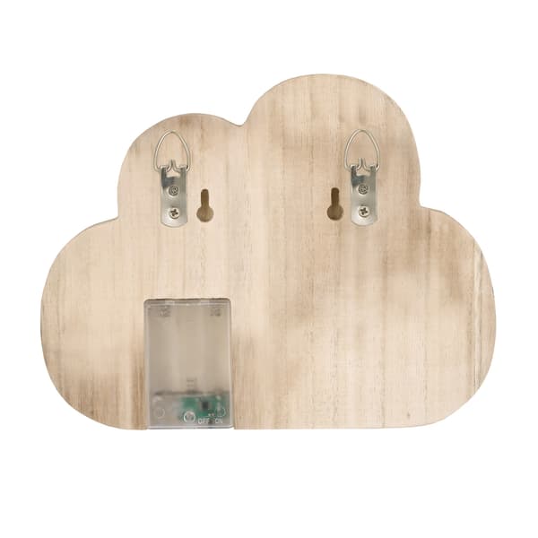 Little Love by NoJo LED Wood Cloud Wall Décor
