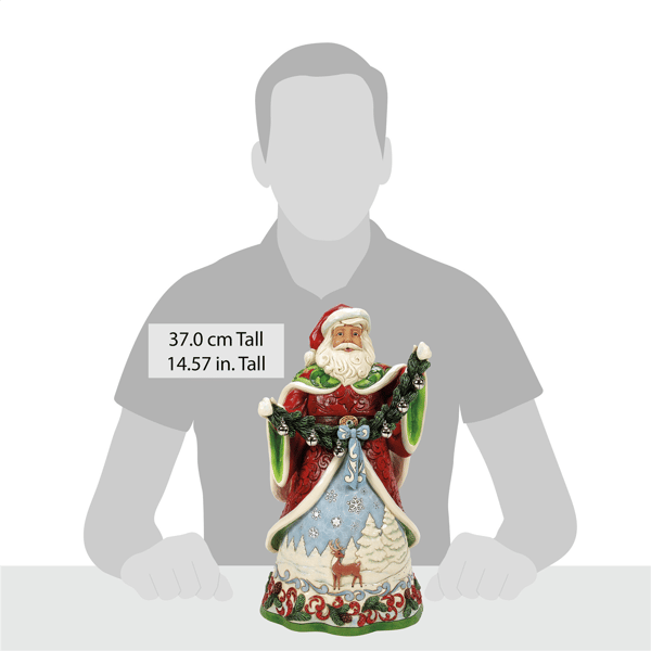 Jim Shore Heartwood Creek Collector Edition Santa Figurine
