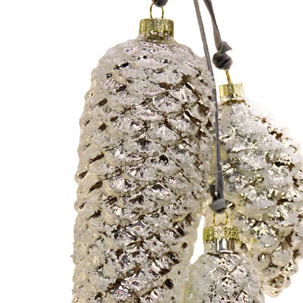 National Tree 8in. Acorn Cluster Ornaments - Set of 2
