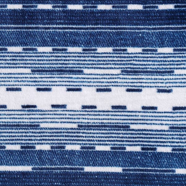 Wrangler Logan Stripe Plush-Fleece Throw