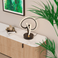 Infibrite 11in. Abstract Art LED Table Lamp - image 2