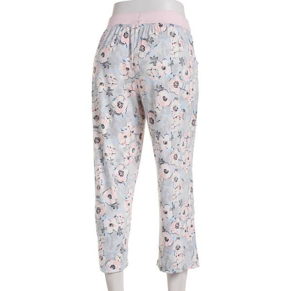 Plus Size Ren&#233; Rof&#233;&#174; Floral Capri Pajama Pants