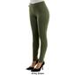 Womens Zac & Rachel Solid Compression Pull On Pants - image 4