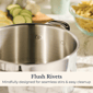 Anolon® EverLast 8qt. Tri-Ply Clad Stockpot with Lid - image 6