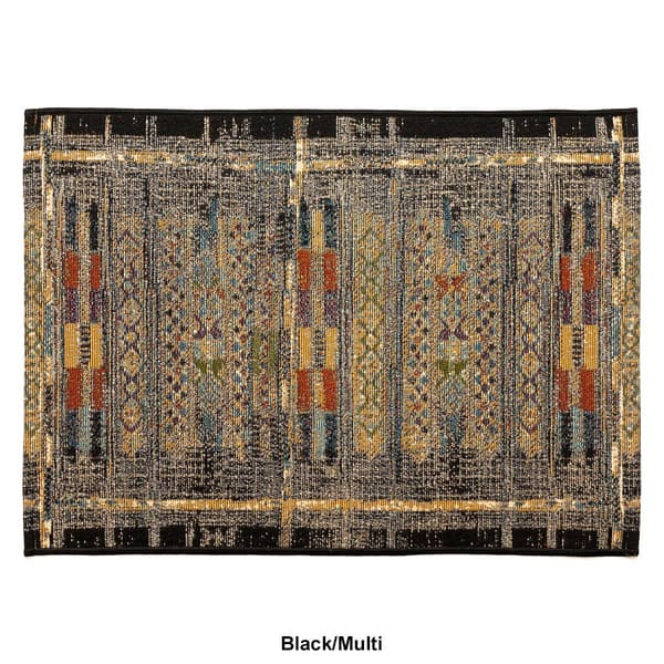 Liora Manne Esencia Tribal Stripe Rectangular Accent Rug