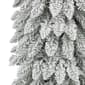 Puleo International 7ft. Pre-Lit Flocked Alpine Christmas Tree - image 5