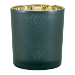 Melrose Geometric Patterned Votive Holder - Set of 3