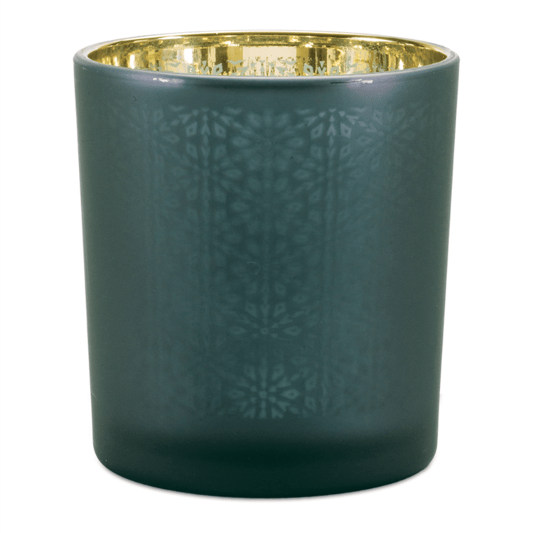 Melrose Geometric Patterned Votive Holder - Set of 3