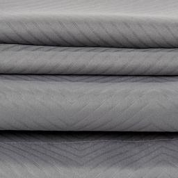 Hotel Suites Collection 6pc. Chevron Embossed Sheet Set - Grey