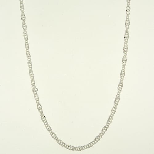 Pure 100 by Danecraft 24in. Singapore Chain Necklace