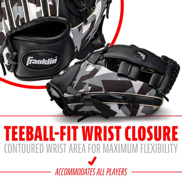 Franklin® 9.5in Teeball Performance Glove - Black