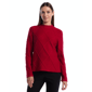 Petites Rafaella Diamond Stitch Mock Neck Sweater - image 1