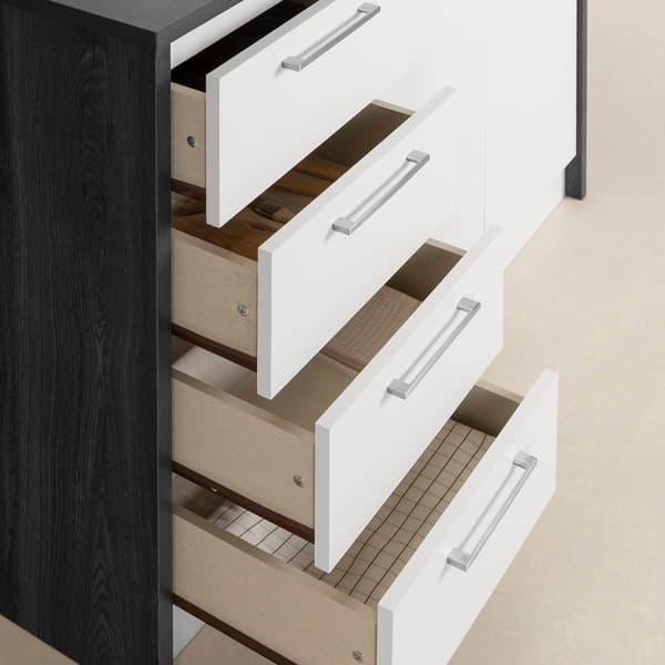 South Shore Myro Gray Oak Kitchen Island
