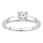Nova Star&#40;R&#41; White Gold 1/2ctw. Lab Grown Diamond Engagement Ring - image 1