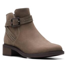Womens Clarks&#40;R&#41; Maye Strap Ankle Boots