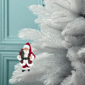 Santa''s Workshop 7in. Traditional Santa Ornament - image 4