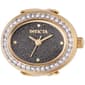 Womens Invicta Black Dial Quartz Mini Ring Watch - 49601 - image 1
