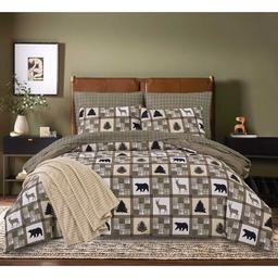 Olivia Parker(R) Forest 8pc. Bed in a Bag