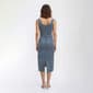 Womens Bebe Sleeveless Slim Denim Midi Dress - image 3
