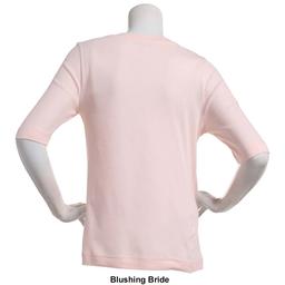 Womens Architect® Elbow Sleeve Round Neck Tee