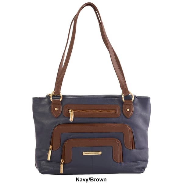 Stone Mountain Montauk East/West Color Block Tote