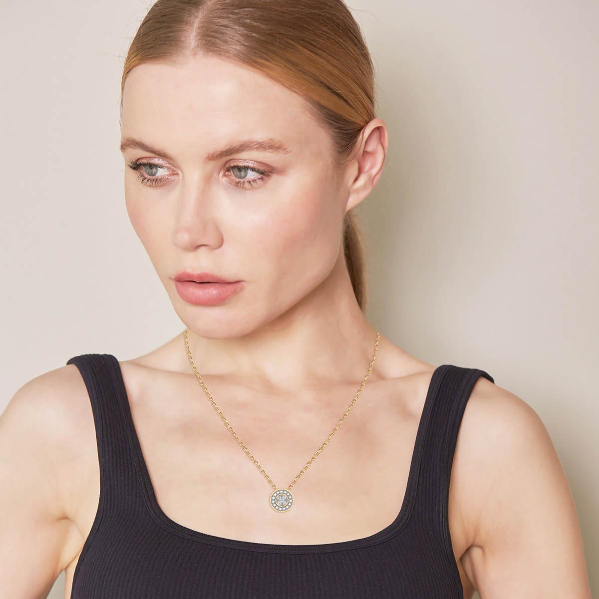 Nova Star™ 1/10ctw. Lab Grown Diamond Round Pendant