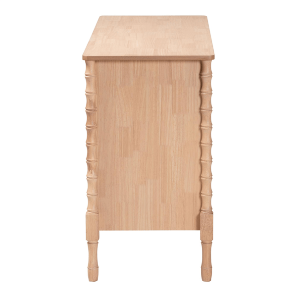 Baxton Studio Laurent Dresser 6-Drawer Bedroom Organizer