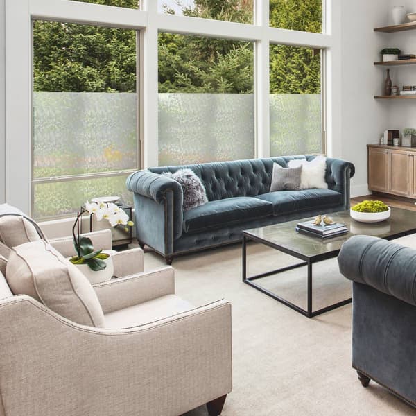 RoomMates&#174; Clear Etched Glass Window Film