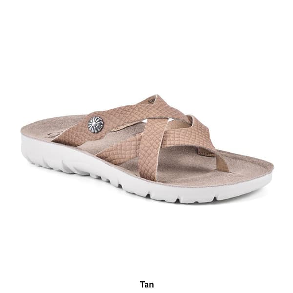 Womens Cliffs by White Mountain Banksy Slide Strappy Sandals