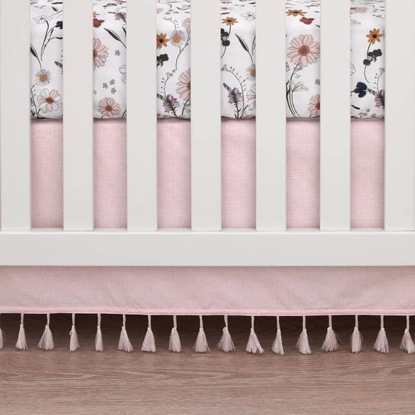 NoJo Keep Blooming 4pc. Crib Bedding Set