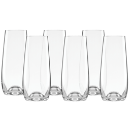 Lenox(R) Tuscany Classics Stemless Flute Glasses - Set of 6