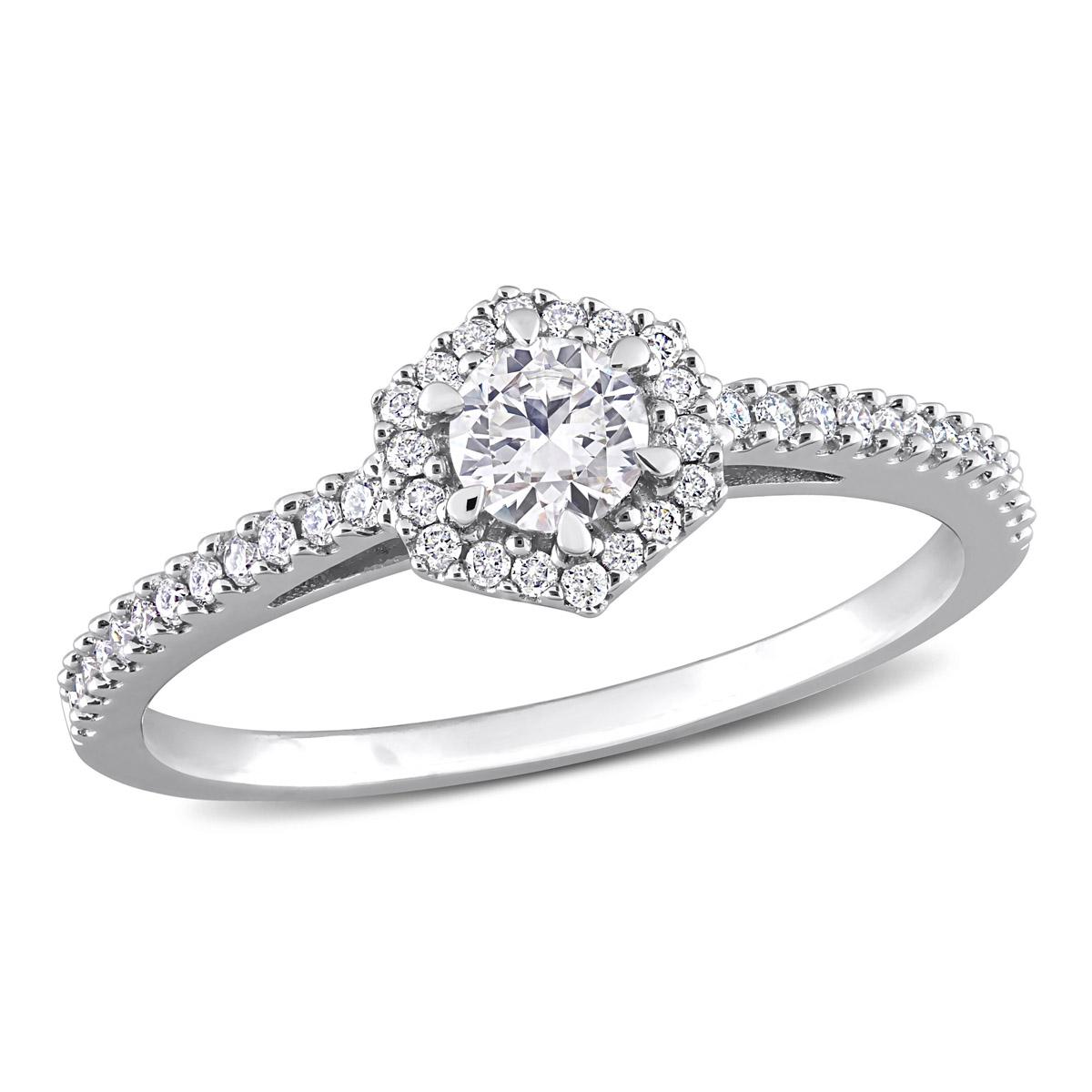 Diamond Classics™ 14kt. White Gold 1/2ctw. Diamond...