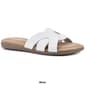 Womens Cliffs by White Mountain Fortunate Slide Sandal - image 6