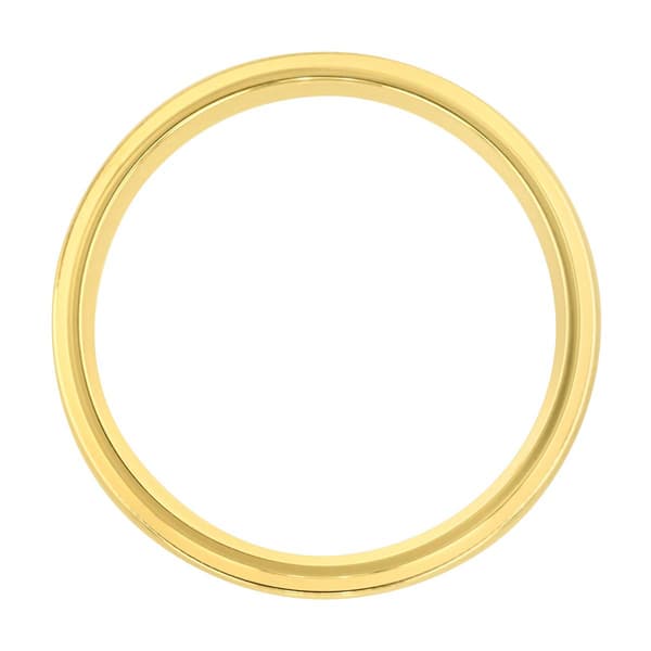 Mens Endless Affection™ Polished Milgrain 6mm Band