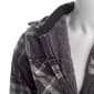 Mens Mountain Ridge Plaid Fleece CPO Jacket - Grey - image 4