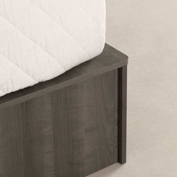 South Shore Prairie Full Storage Bed w/Baskets Gray Maple