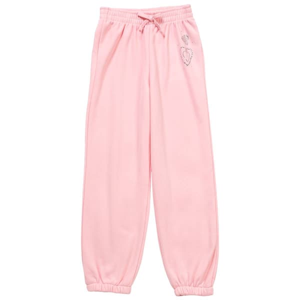 Girls &#40;7-16&#41; Sweet Butterfly&#40;R&#41; Bling Hearts Sweatpants - image 