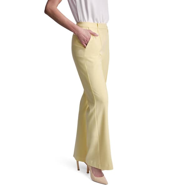 Womens DKNY Button Front Bootcut Leg Dress Pants